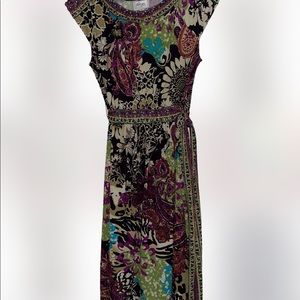 Beige by eci Woman's Short Sleeve Dress Size 8